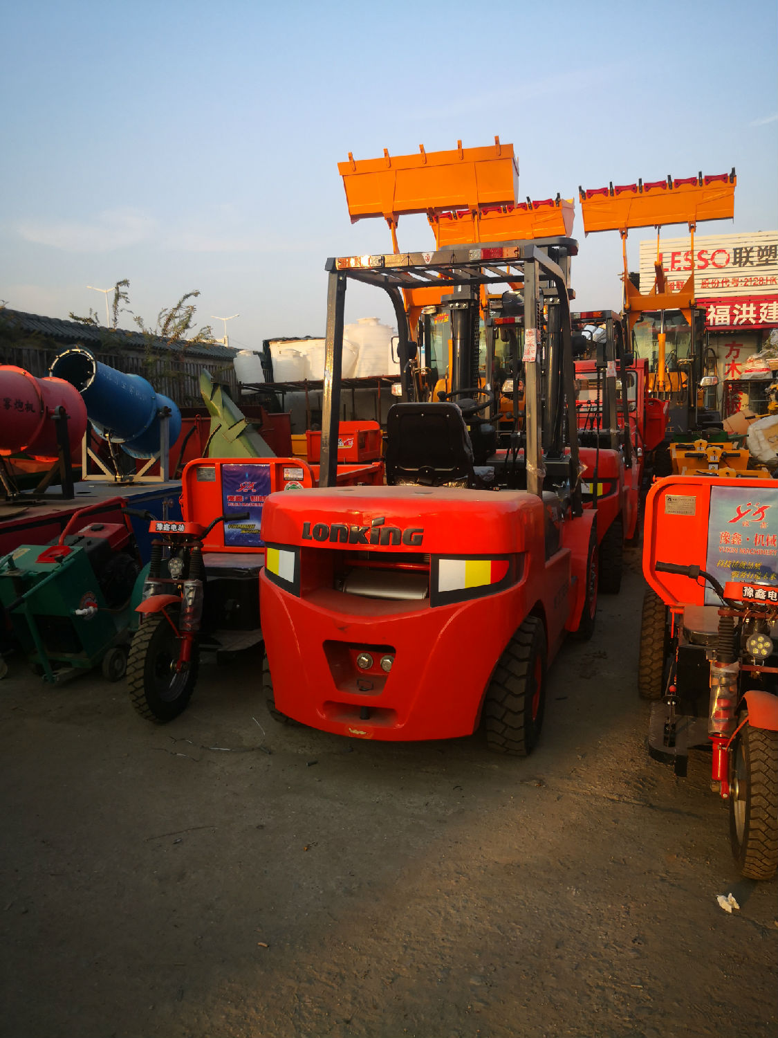 龍工柴油叉車