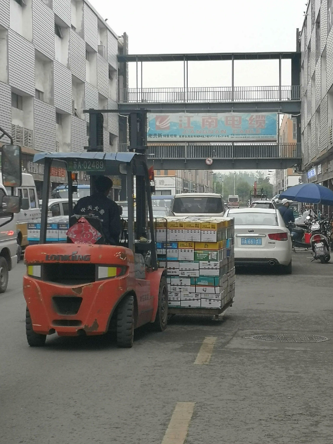 紅太陽(yáng)龍工叉車(chē)